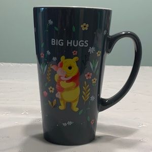 Disney Winnie the Pooh Tall Ceramic Mug “Big Hugs”